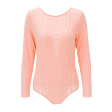 Fall Women's Sexy Slim Short Cotton Knitted Bodycon Bandage Jumpsuit romper Bodysuit with Long Sleeve V-Neck One-Piece EF8