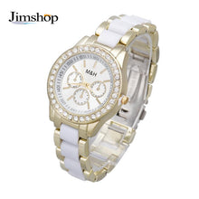 Fashion Chain Analog Quartz Roman Numerals Wrist Watches Women Relojes mujer EF8