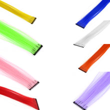 Fashion Hair multicolour gradient neon multicolour hair wig piece Hair Band Ties Braids 13 Colors s EF8