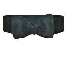 Fashion Lady Wide Elastic Stretch Bowknot Bow Tie Belt Waistband 5 Colors EF8