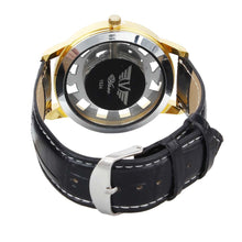 Fashion Luxury Phoenix Rome Digital Leather Hollow Dial Quartz Wrist Watch Business Clock EF8