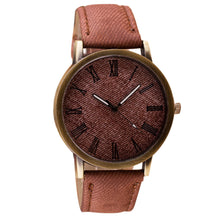 Fashion Women Watches Wavors Retro WristWatch Cowboy Leather Band Analog Quartz Watch Wrist Watches Men EF8