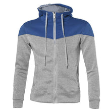 Fashion Suit Men's Warm Zip Up Hooded Hoodies Sweatshirt Slim Fit Coats Tops Outwear Men's Tracksuits Moleton EF8