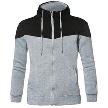 Fashion Suit Men's Warm Zip Up Hooded Hoodies Sweatshirt Slim Fit Coats Tops Outwear Men's Tracksuits Moleton EF8
