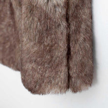 Fashion Sleeveless Outerwear Warm Women Long Hair Faux Fur Short VJacket Waistcoat Coat EF8