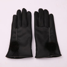 Fashion Women Girls Soft Leather Mitten Gloves Warm Driving Gloves Women EF8