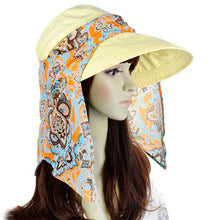Fashion Women Lady Folding UV Protection Roll Up Wide-Brimmed Hat Multifunction Beach Sun Hat EF8