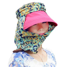 Fashion Women Lady Folding UV Protection Roll Up Wide-Brimmed Hat Multifunction Beach Sun Hat EF8