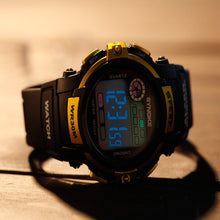 Boy Multifunction Digital LED Sports Alarm Date Waterproof Wrist Quartz Watch EF8