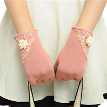 Lovely Lady Outdoor Stretchy Soft Warm Wrist Gloves Screen Gloves For Mobile Phone Tablet Pad EF8