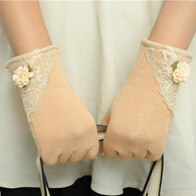 Lovely Lady Outdoor Stretchy Soft Warm Wrist Gloves Screen Gloves For Mobile Phone Tablet Pad EF8