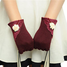 Lovely Lady Outdoor Stretchy Soft Warm Wrist Gloves Screen Gloves For Mobile Phone Tablet Pad EF8