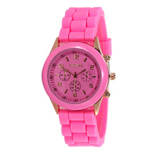 7 Colors Ssilicone Rubber Jelly Gel Quartz Analog Fashion Sports Women Girl Wrist Watch Unisex relogio feminino EF8