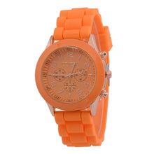 7 Colors Ssilicone Rubber Jelly Gel Quartz Analog Fashion Sports Women Girl Wrist Watch Unisex relogio feminino EF8