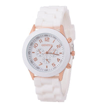 7 Colors Ssilicone Rubber Jelly Gel Quartz Analog Fashion Sports Women Girl Wrist Watch Unisex relogio feminino EF8