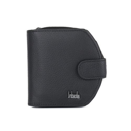 Men Mini Leather Credit Card ID Coin Holder Money Clip Wallet Billfold Purse Wallet Dollar Package EF8