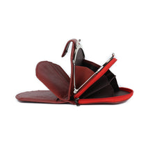 Men Mini Leather Credit Card ID Coin Holder Money Clip Wallet Billfold Purse Wallet Dollar Package EF8