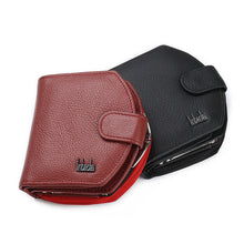 Men Mini Leather Credit Card ID Coin Holder Money Clip Wallet Billfold Purse Wallet Dollar Package EF8