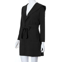 Fashion Women Trench Coat Slim Turn-down Collar Long Sleeve Casual Winer Overcoat Fast Shipping EF8