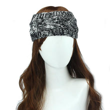 Women Ear Warmer Headwrap Double Color Headband Knit Flower Hairband Fast Shipping Drop Shipping EF8
