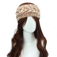 Women Ear Warmer Headwrap Double Color Headband Knit Flower Hairband Fast Shipping Drop Shipping EF8