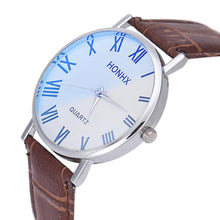 men watches top luxury military quartz watch casual PU Leather strap wristwatch relogio masculine EF8