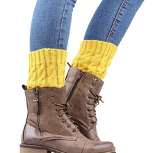Korean Women Lady Knitted Crochet Socks Leg Boots Warmer Cover Leggings EF8