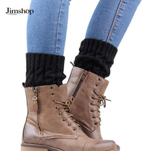 Korean Women Lady Knitted Crochet Socks Leg Boots Warmer Cover Leggings EF8