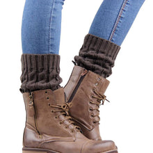 Korean Women Lady Knitted Crochet Socks Leg Boots Warmer Cover Leggings EF8
