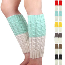 Korean Women Lady Knitted Crochet Socks Leg Boots Warmer Cover Leggings EF8