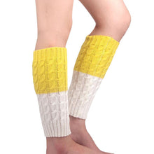 Korean Women Lady Knitted Crochet Socks Leg Boots Warmer Cover Leggings EF8