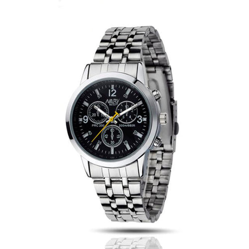 Luxury Waterproof Stainless Steel Quartz Women Jewelry Dress Watches Wrist Watch 3 Colors EF8