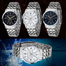 Luxury Waterproof Stainless Steel Quartz Women Jewelry Dress Watches Wrist Watch 3 Colors EF8