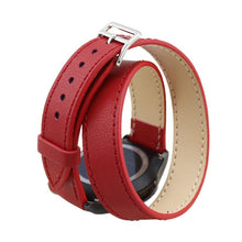 Luxury Long Leather Band Double Tour Bracelet Watchband For Gear S2 Classic R732 EF8