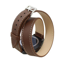 Luxury Long Leather Band Double Tour Bracelet Watchband For Gear S2 Classic R732 EF8