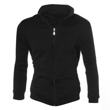 Men's Armour Warm Sweatshirt Zipper Coat Jacket Slim Fit Long Sleeve Outwear Plus Size EF8