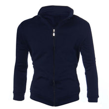Men's Armour Warm Sweatshirt Zipper Coat Jacket Slim Fit Long Sleeve Outwear Plus Size EF8
