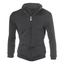 Men's Armour Warm Sweatshirt Zipper Coat Jacket Slim Fit Long Sleeve Outwear Plus Size EF8
