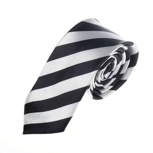 Modern 4 Style Formal Business Wedding Classic Stripe Casual Slim Mens Skinny Narrow Neck Party Wedding Tie Necktie EF8