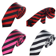 Modern 4 Style Formal Business Wedding Classic Stripe Casual Slim Mens Skinny Narrow Neck Party Wedding Tie Necktie EF8