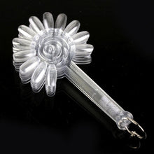 10pc Natural 12 Color Women Ladies False Nail Art Tips Sticks Polish Display Fan Salon Makeup Tools EF8