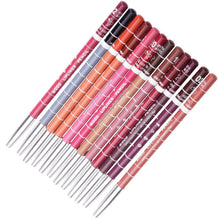 12pc 15CM 12Colors WaterproofLip Liner Pencil Women's Professional Long Lasting Lipliner Lips Makeup Tools EF8