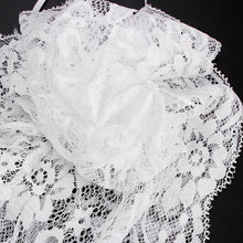 2pc Sexy Clothing Women Lace Strap Translucent Lace Crop Tops Tank TopBriefs Underwear Sleepwear Club Suit EF8