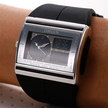 Digital LED Date Rubber Sport Waterproof Mens Boy Wrist Watch EF8