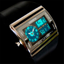 Digital LED Date Rubber Sport Waterproof Mens Boy Wrist Watch EF8