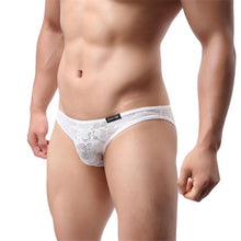 Men Lace T-back Briefs Sexy Underwears EF8