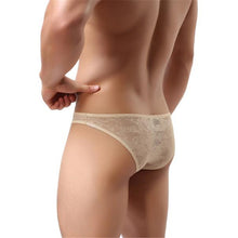Men Lace T-back Briefs Sexy Underwears EF8