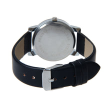 Men Luxury Quartz Dial Clock PU Leather Wrist Watch Round Case Wrist Watches Watch EF8