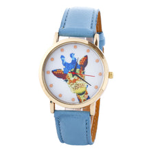 Women Deer Pattern Fashion PU Leather Band Analog Quartz Vogue Wrist Watches Watch EF8