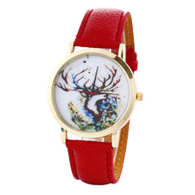 Women Men Fashion PU Leather Band Analog Quartz Vogue Wrist Watches Watch EF8